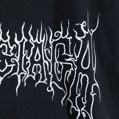 Balenciaga 24SS Dark Web Oversized Short Sleeve T-shirt Black 739028 Tpvn5