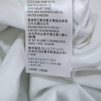 Balenciaga 23SS ×adidas Adidas Trefoil Logo Oversized T-shirt Short Sleeve Crew