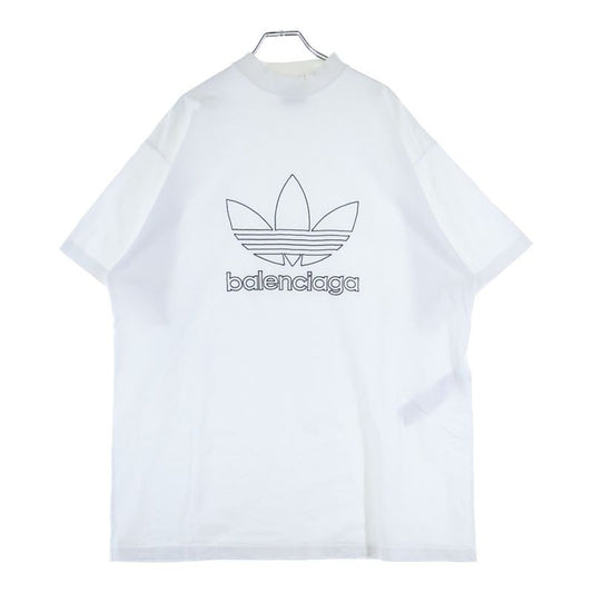 Balenciaga 23SS ×adidas Adidas Trefoil Logo Oversized T-shirt Short Sleeve Crew