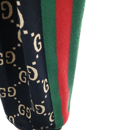 Gucci 22AW Sherry Line Tape Ggmonogram Jersey Cotton Jogger Pants Multi 695976