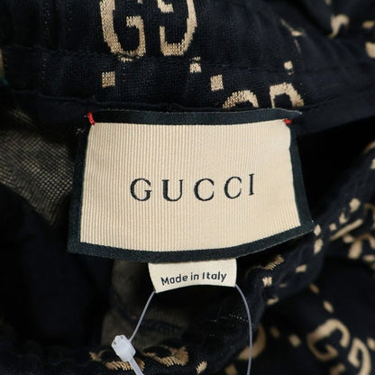 Gucci 22AW Sherry Line Tape Ggmonogram Jersey Cotton Jogger Pants Multi 695976