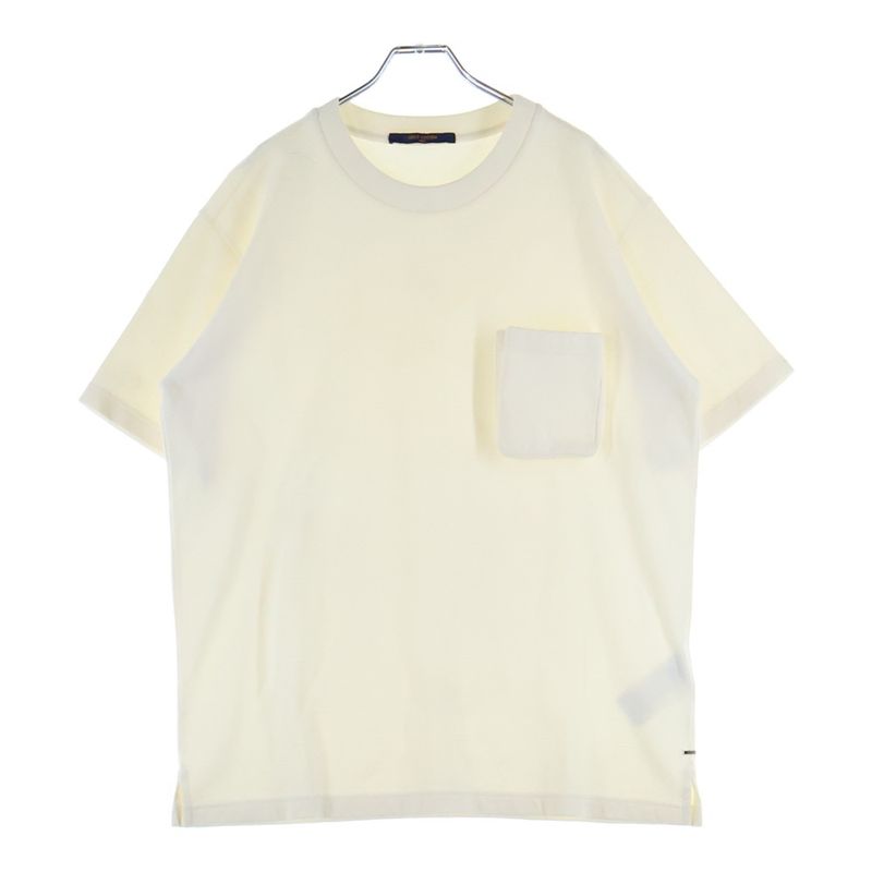 Louis Vuitton 21AW Signature 3D Pocket Monogram Short Sleeve T-shirt White