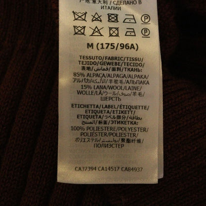 Gucci Ribbed Turtleneck Long-sleeved Knit Sweater Brown 626086 Xkbe7