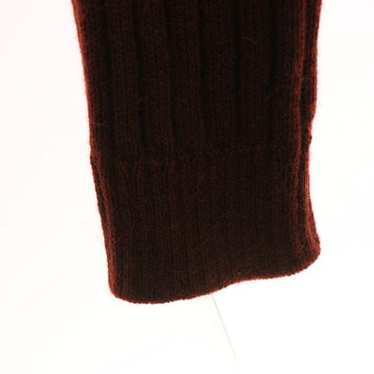 Gucci Ribbed Turtleneck Long-sleeved Knit Sweater Brown 626086 Xkbe7