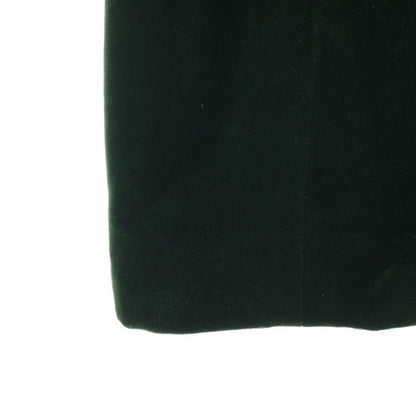 Chanel Velour Velvet Tight Medium Skirt Green Women