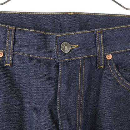 Gucci Zip Fly Straight Denim Pants With GG Pattern Fold Over Indigo 700949 Xdb1z