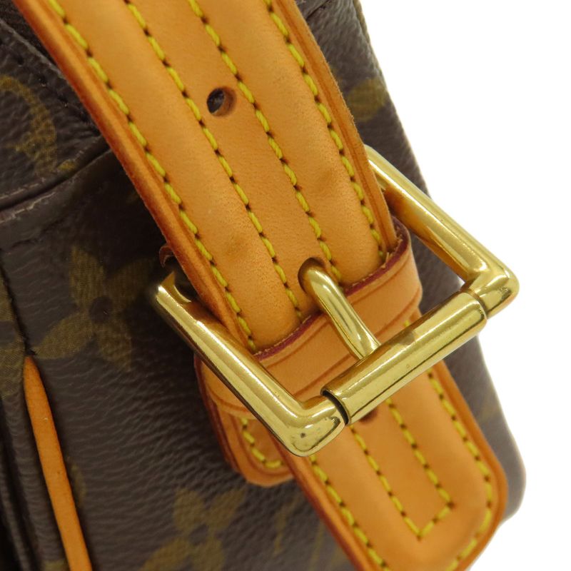 Louis Vuitton M51164 Viva Cité MM Shoulder Bag Monogram Canvas Women