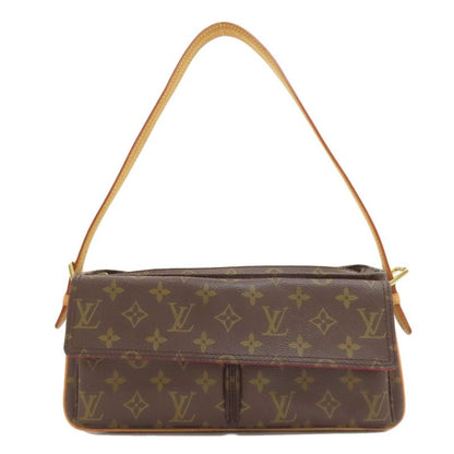 Louis Vuitton M51164 Viva Cité MM Shoulder Bag Monogram Canvas Women