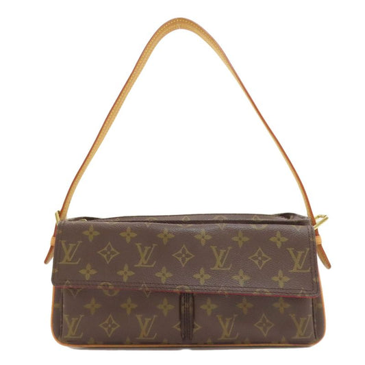 Louis Vuitton M51164 Viva Cité MM Shoulder Bag Monogram Canvas Women