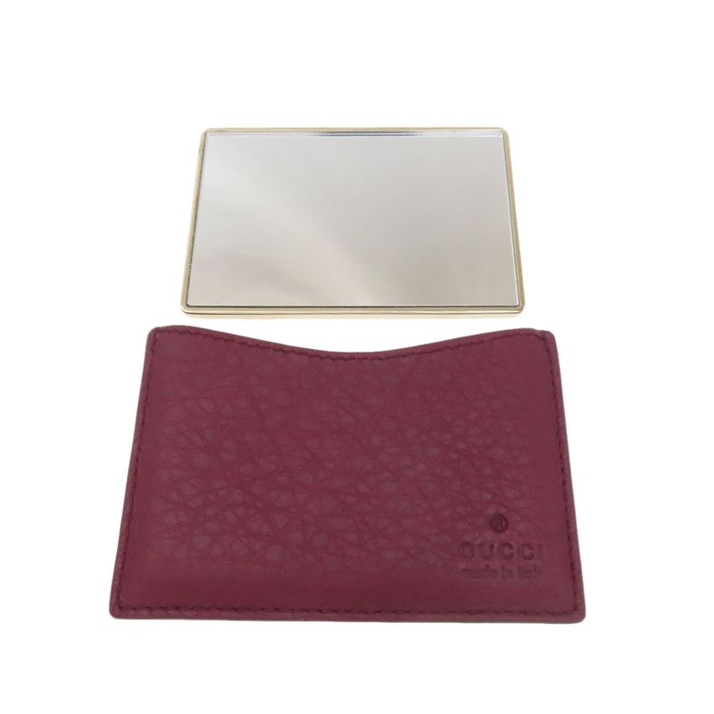 Gucci 254834 Bamboo 2-way Handbag Calf Women