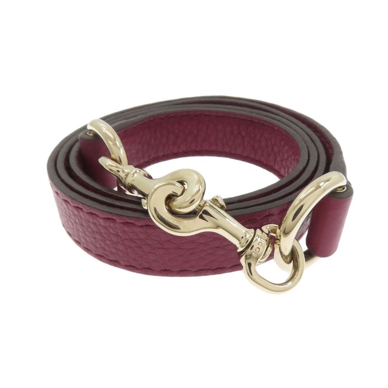 Gucci 254834 Bamboo 2-way Handbag Calf Women