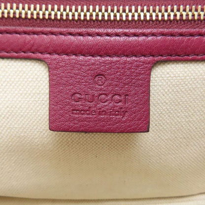 Gucci 254834 Bamboo 2-way Handbag Calf Women