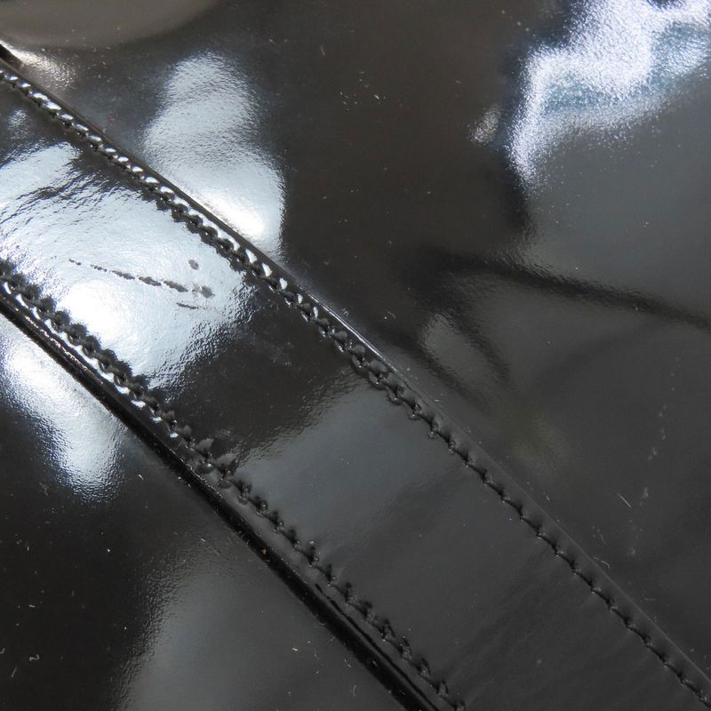 Chanel Coco Mark 2WAY Gold Hardware Boston Bag Enamel Women