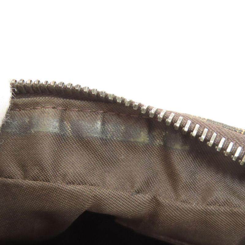 Fendi One Shoulder Zucca Pattern Shoulder Bag Canvas Women