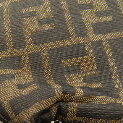 Fendi One Shoulder Zucca Pattern Shoulder Bag Canvas Women