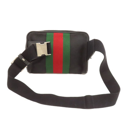 Gucci 630919 Outlet Sherry Line Hip Bag Waist Bag Canvas Women