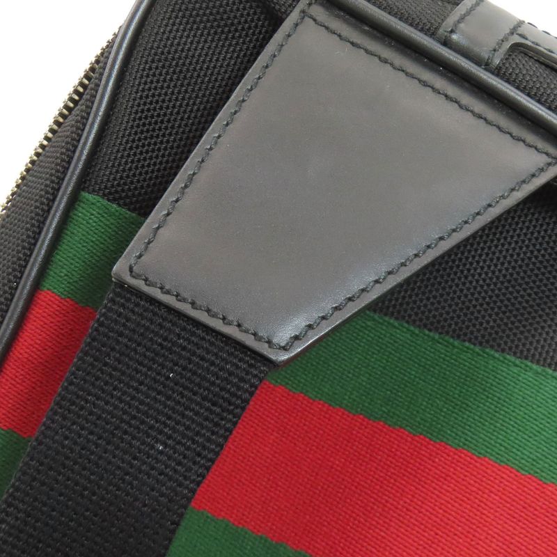 Gucci 630919 Outlet Sherry Line Hip Bag Waist Bag Canvas Women