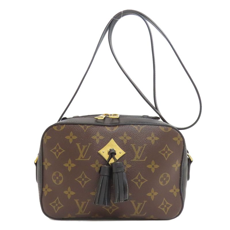 Louis Vuitton M43555 Saintonge Shoulder Bag Monogram Canvas Women