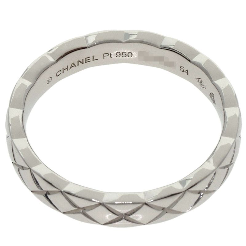 Chanel Coco Crush #54 Ring - Pt950 Ladies