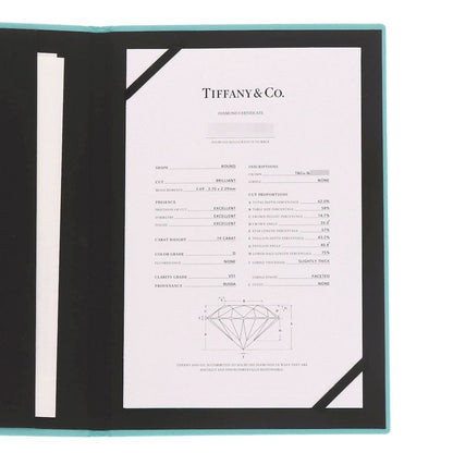 Tiffany & Co Harmony Diamond Ring - Pt950 Ladies