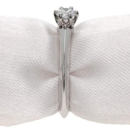 Tiffany & Co Solitaire Diamond Ring - Pt950 Ladies
