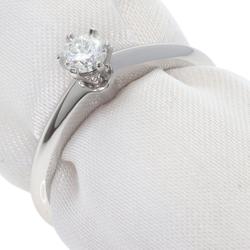 Tiffany & Co Solitaire Diamond Ring - Pt950 Ladies