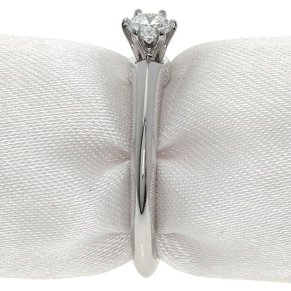 Tiffany & Co Solitaire Diamond Ring - Pt950 Ladies