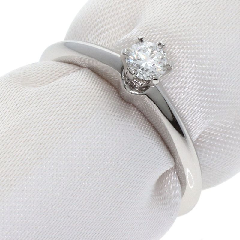 Tiffany & Co Solitaire Diamond Ring - Pt950 Ladies