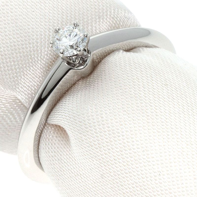 Tiffany & Co Solitaire Diamond Ring - Pt950 Ladies
