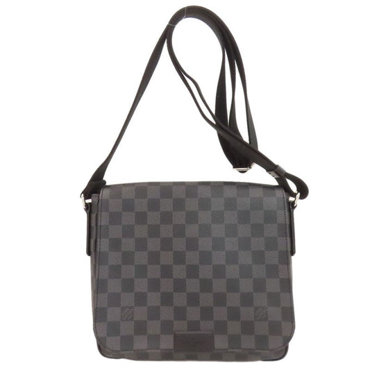 Louis Vuitton N41260 District PM Shoulder Bag Damier Canvas Women