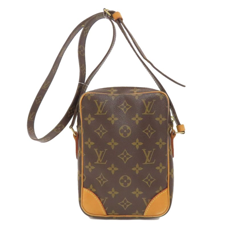 Louis Vuitton M45266 Danube Shoulder Bag Monogram Canvas Women