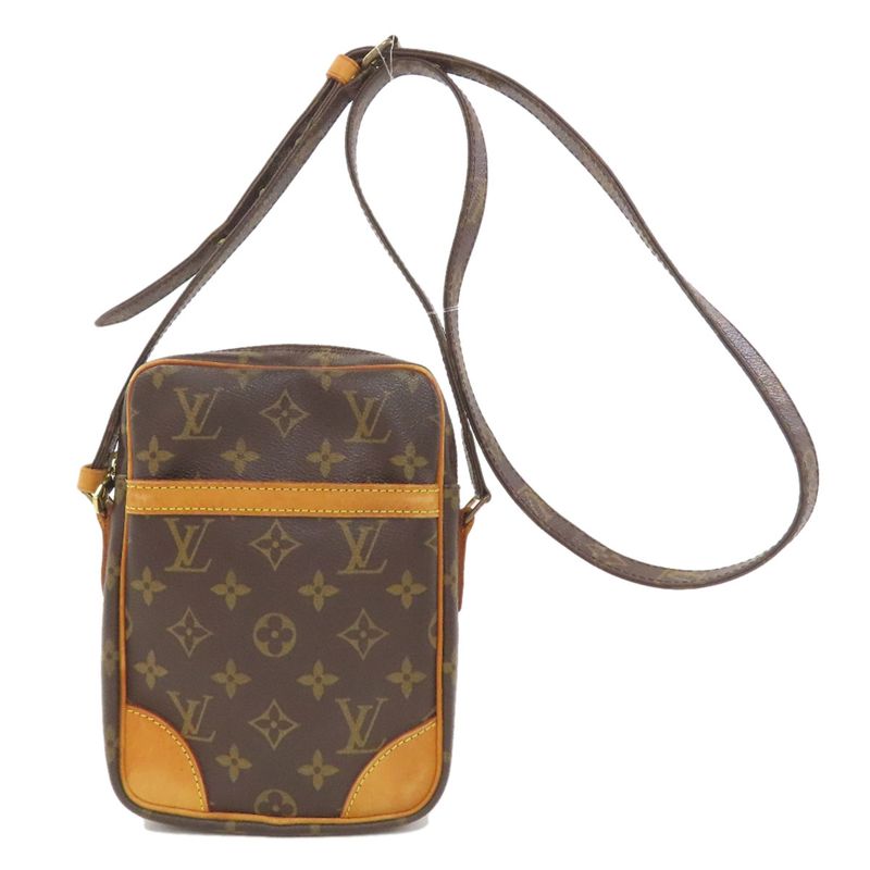 Louis Vuitton M45266 Danube Shoulder Bag Monogram Canvas Women