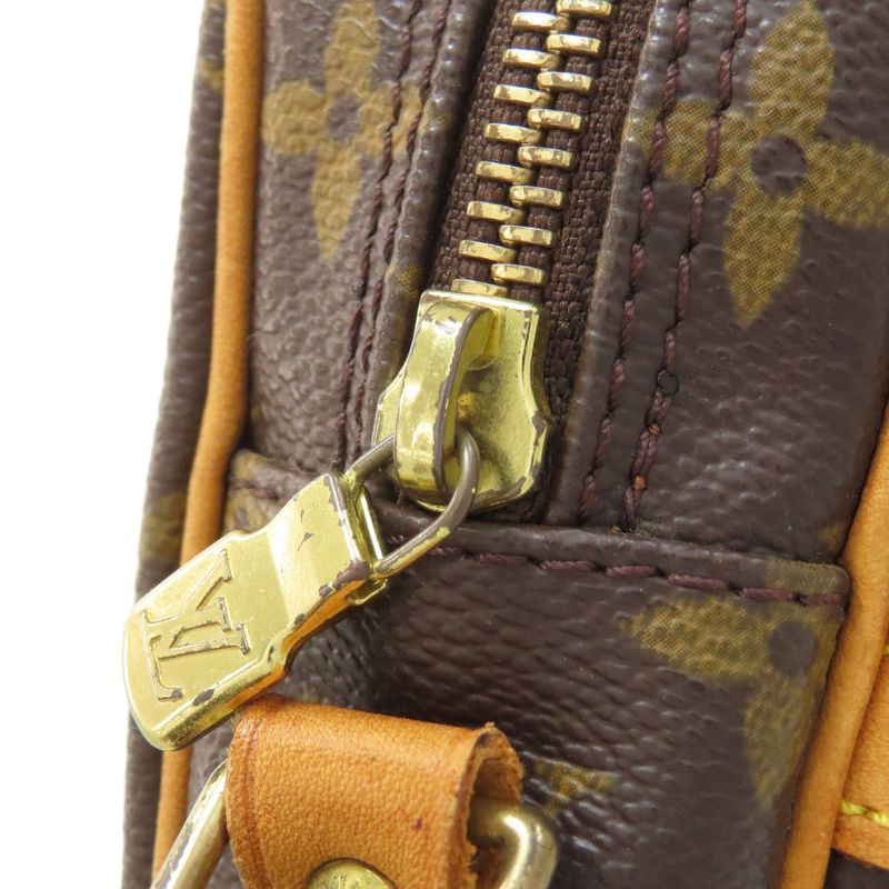 Louis Vuitton M45266 Danube Shoulder Bag Monogram Canvas Women