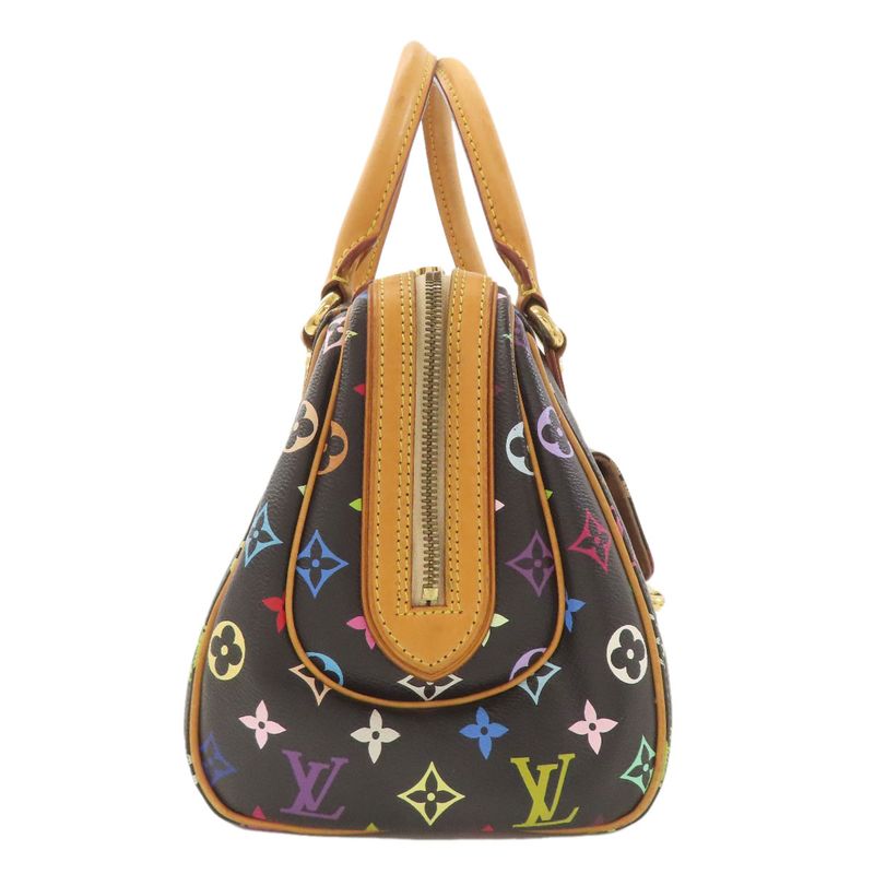 Louis Vuitton M40097 Priscilla Handbag Monogram Multicolor Women