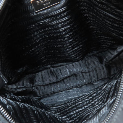 Prada Logo Hardware Shoulder Bag Nylon Women