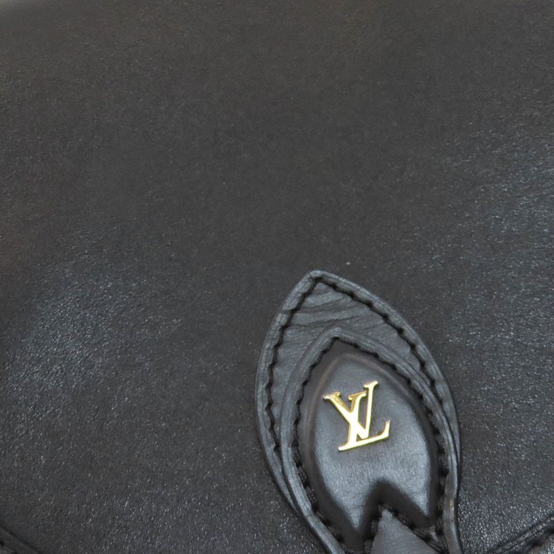 Louis Vuitton M55505 Tan Blanc Shoulder Bag Leather Women