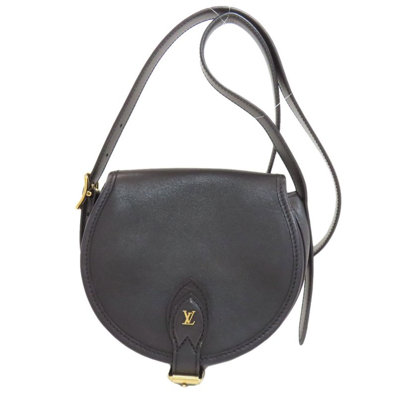 Louis Vuitton M55505 Tan Blanc Shoulder Bag Leather Women