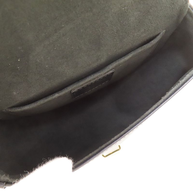 Louis Vuitton M55505 Tan Blanc Shoulder Bag Leather Women