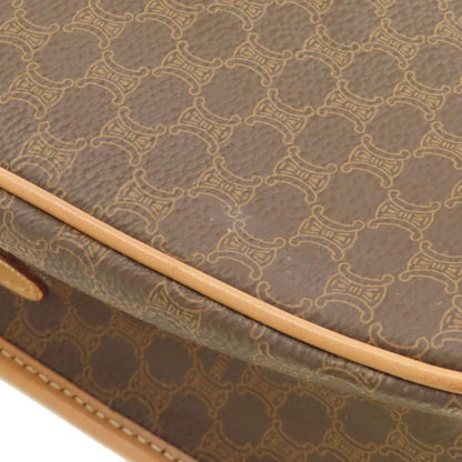 Celine Macadam Pattern Shoulder Bag PVC Ladies