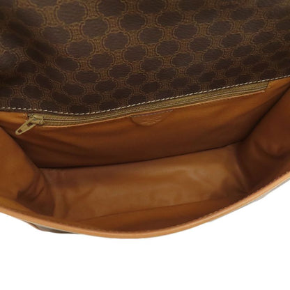 Celine Macadam Pattern Shoulder Bag PVC Ladies