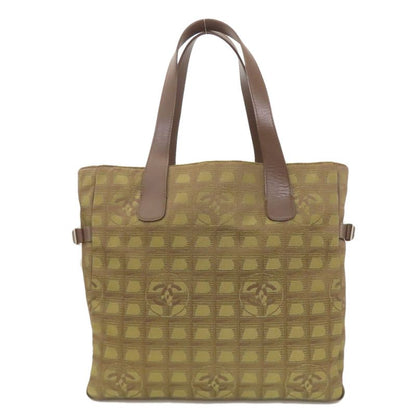 Chanel New Travel Line Tote Bag Nylon Jacquard Women