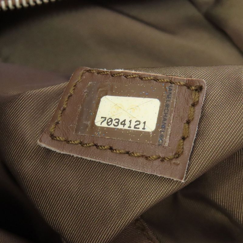 Chanel New Travel Line Tote Bag Nylon Jacquard Women