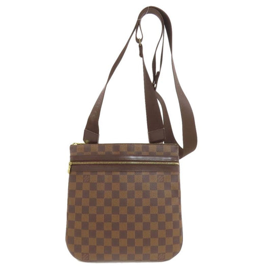 Louis Vuitton N51111 Pochette Boss Faure Shoulder Bag Damier Canvas Women