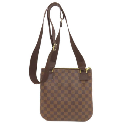 Louis Vuitton N51111 Pochette Boss Faure Shoulder Bag Damier Canvas Women