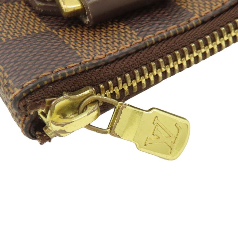 Louis Vuitton N51111 Pochette Boss Faure Shoulder Bag Damier Canvas Women
