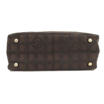 Chanel New Travel Line PM Tote Bag Nylon Jacquard Women