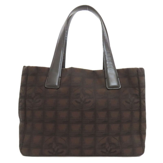 Chanel New Travel Line PM Tote Bag Nylon Jacquard Women