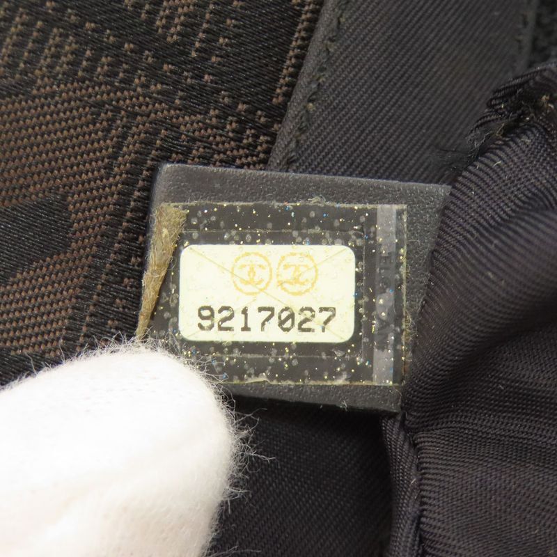 Chanel New Travel Line PM Tote Bag Nylon Jacquard Women