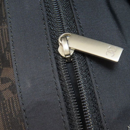 Chanel New Travel Line PM Tote Bag Nylon Jacquard Women