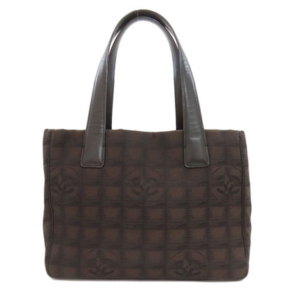 Chanel New Travel Line PM Tote Bag Nylon Jacquard Women